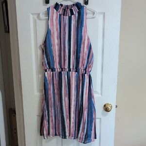 Chenault Blue and Pink Sundress